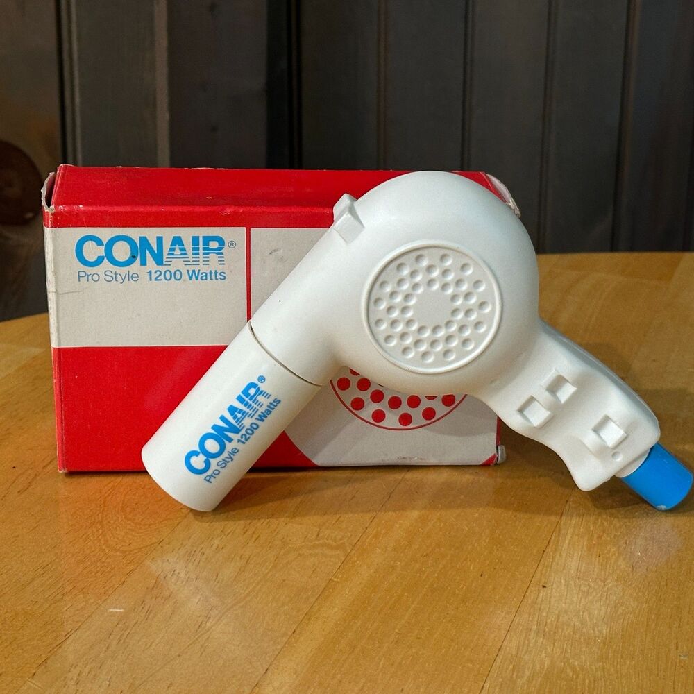 Vintage Avon Conair Pro Style1200 Watts Shampoo 6 oz with box